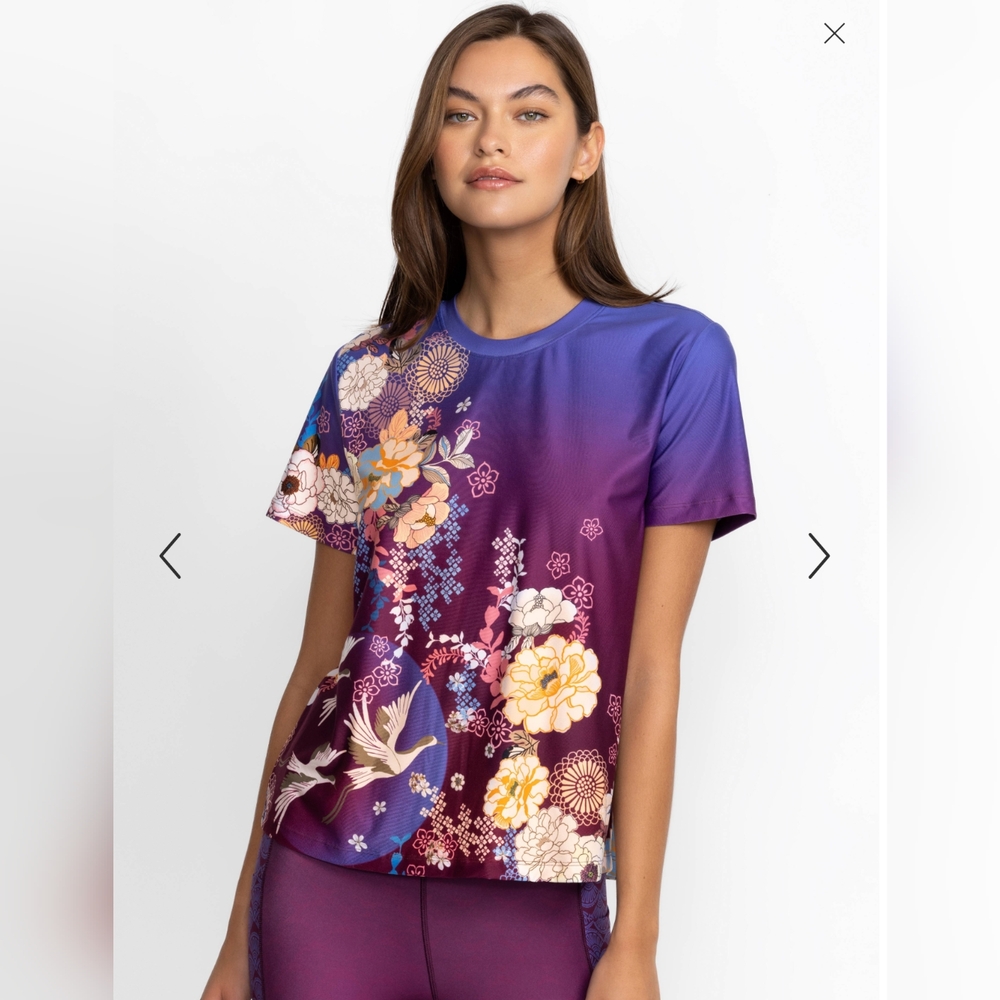 Johnny Was Phoenix Bee Active Tee M